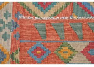 Tappeto Kilim Geometrico Multicolore 189x238 Cm