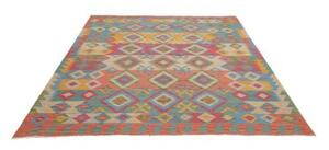 Tappeto Kilim Geometrico Multicolore 189x238 Cm