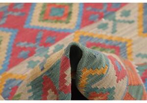 Tappeto Kilim Geometrico Multicolore 189x238 Cm