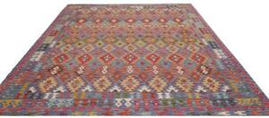 Tappeto Kilim Geometrico Multicolore 250x293 Cm