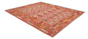 Tappeto Kilim Geometrico Ruggine Multicolore 255x293 Cm