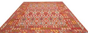 Tappeto Kilim Geometrico Ruggine Multicolore 255x293 Cm