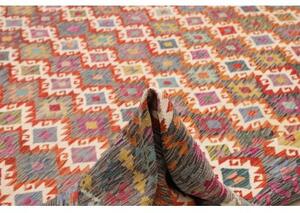 Tappeto Kilim Geometrico Multicolore 303x408 Cm