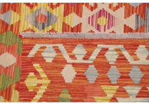 Tappeto Kilim Stilizzato Ruggine Multicolore Quadrato 261x296 Cm