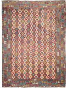 Tappeto Kilim Geometrico Multicolore 303x408 Cm