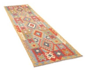 Tappeto Kilim Geometrico Multicolore Corsia 80x295 Cm