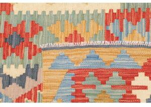 Tappeto Kilim Geometrico Multicolore Corsia 80x295 Cm