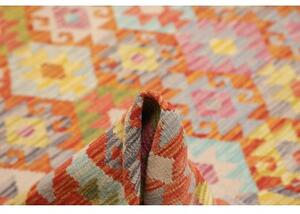 Tappeto Kilim Stilizzato Ruggine Multicolore Quadrato 261x296 Cm