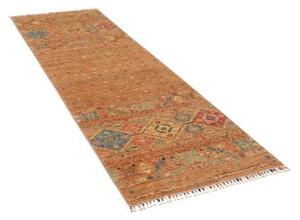 Tappeto Istintia Geometrico Marrone Ocra Blu Corsia 81x252 Cm