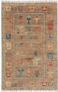 Tappeto Istintia Figurativo Marrone Multicolore 80x124 Cm