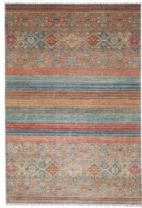 Tappeto Istintia Geometrico Marrone Blu 206x302 Cm