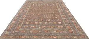 Tappeto Istintia Figurativo Marrone Grigio 202x294 Cm