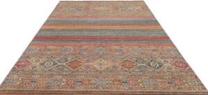Tappeto Istintia Geometrico Marrone Blu 206x302 Cm