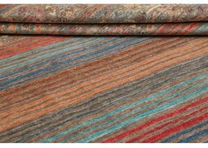 Tappeto Istintia Geometrico Marrone Blu 206x302 Cm