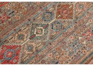 Tappeto Istintia Geometrico Marrone Blu 206x302 Cm