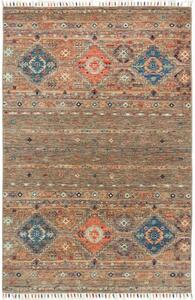 Tappeto Istintia Geometrico Marrone Blu 99x154 Cm
