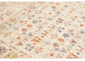 Tappeto Istintia Figurativo Beige Multicolore 126x181 Cm