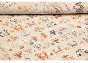 Tappeto Istintia Figurativo Beige Multicolore 126x181 Cm