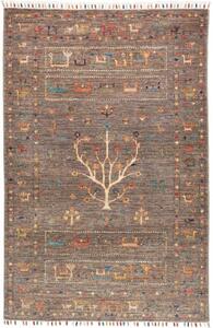 Tappeto Istintia Figurativo Marrone Tortora Multicolore 98x150 Cm