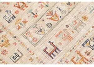 Tappeto Istintia Figurativo Beige Multicolore 126x181 Cm