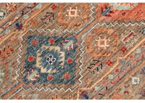 Tappeto Istintia Geometrico Marrone Blu 99x154 Cm