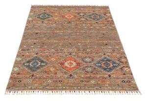 Tappeto Istintia Geometrico Marrone Blu 99x154 Cm