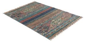 Tappeto Istintia Geometrico Blu Petrolio Aragosta 102x147 Cm