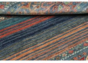 Tappeto Istintia Geometrico Blu Petrolio Aragosta 102x147 Cm