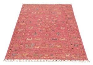 Tappeto Istintia Figurativo Rosa Antico Multicolore 97x155 Cm