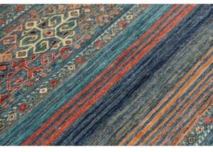Tappeto Istintia Geometrico Blu Petrolio Aragosta 102x147 Cm