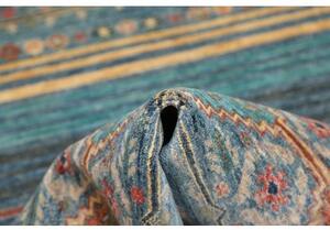 Tappeto Istintia Geometrico Blu Petrolio Ruggine 99x152 Cm