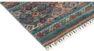 Tappeto Istintia Geometrico Blu Petrolio Aragosta 102x147 Cm
