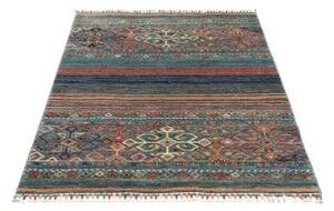 Tappeto Istintia Geometrico Blu Petrolio Aragosta 102x147 Cm