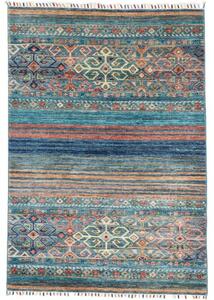 Tappeto Istintia Geometrico Blu Petrolio Aragosta 102x147 Cm
