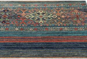 Tappeto Istintia Geometrico Blu Petrolio Aragosta 102x147 Cm