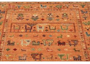 Tappeto Istintia Figurativo Arancione Multicolore 96x134 Cm