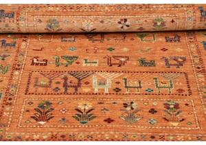 Tappeto Istintia Figurativo Arancione Multicolore 96x134 Cm