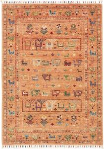 Tappeto Istintia Figurativo Arancione Multicolore 96x134 Cm