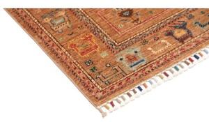 Tappeto Istintia Figurativo Marrone Ocra Blu 77x124 Cm