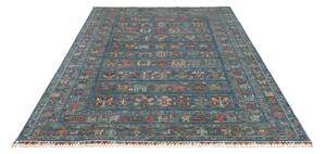 Tappeto Istintia Figurativo Blu Petrolio Beige 166x240 Cm