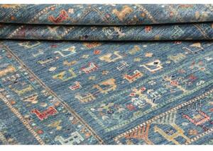Tappeto Istintia Figurativo Blu Petrolio Beige 170x230 Cm