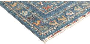 Tappeto Istintia Figurativo Blu Petrolio Beige 170x230 Cm