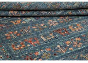 Tappeto Istintia Figurativo Blu Petrolio Beige 166x240 Cm