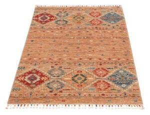 Tappeto Istintia Geometrico Arancione Blu 79x125 Cm