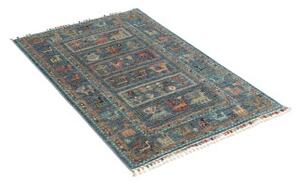 Tappeto Istintia Figurativo Blu Petrolio Beige 81x123 Cm