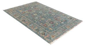 Tappeto Istintia Figurativo Blu Petrolio Beige 127x181 Cm