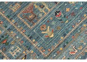 Tappeto Istintia Figurativo Blu Petrolio Beige 127x181 Cm