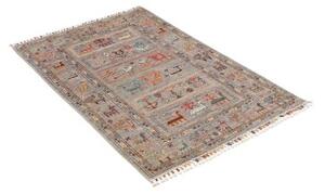 Tappeto Istintia Figurativo Grigio Multicolore 82x127 Cm