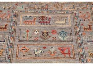 Tappeto Istintia Figurativo Grigio Multicolore 82x127 Cm