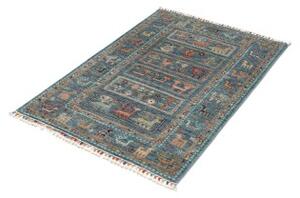 Tappeto Istintia Figurativo Blu Petrolio Beige 81x123 Cm